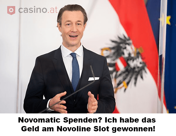 Finanzminister Gernot Bluemel streitet Korruption ab - Novomatic Meme