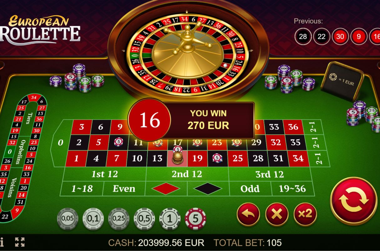 Europäisches Roulette