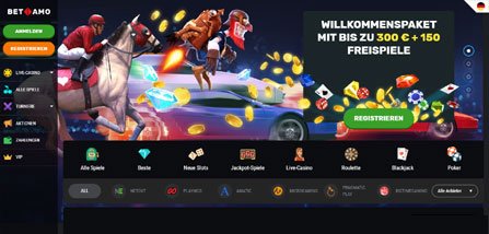 Betamo Homepage