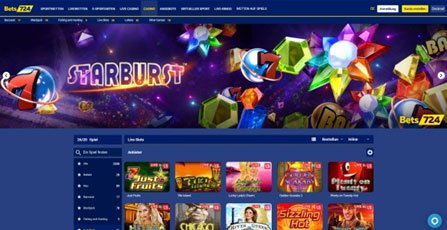 Bets724 Homepage