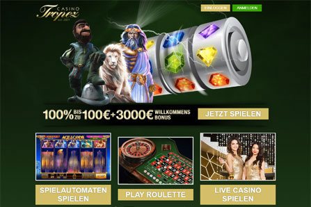 Casino Tropez Homepage