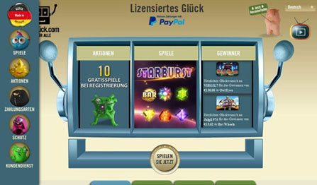 Drückglück Game