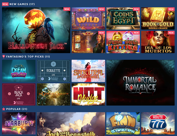 Fantasino Game
