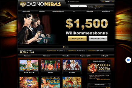Midas Homepage