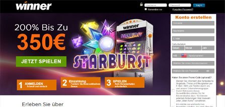 Winner Homepage