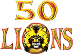 50 Lions Logo