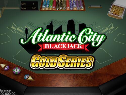 Atlantic City Blackjack Gold von Microgaming - Spielautomaten