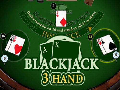 Blackjack 3 Hand von Habanero - Spielautomaten