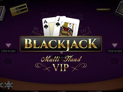 Blackjack Multi Hand VIP von iSoftBet - Spielautomaten
