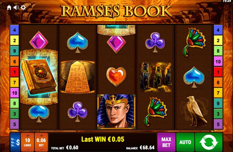 Ramses Book - Spielautomaten