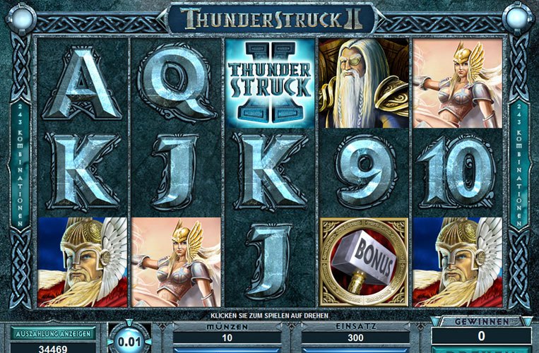 Thunderstruck II - Spielautomaten