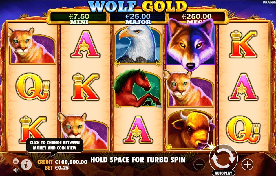 Wolf Gold - Spielautomaten